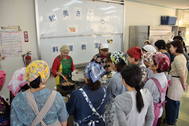 TEAMたまぐすく 第9回『和美さんの料理教室』開催