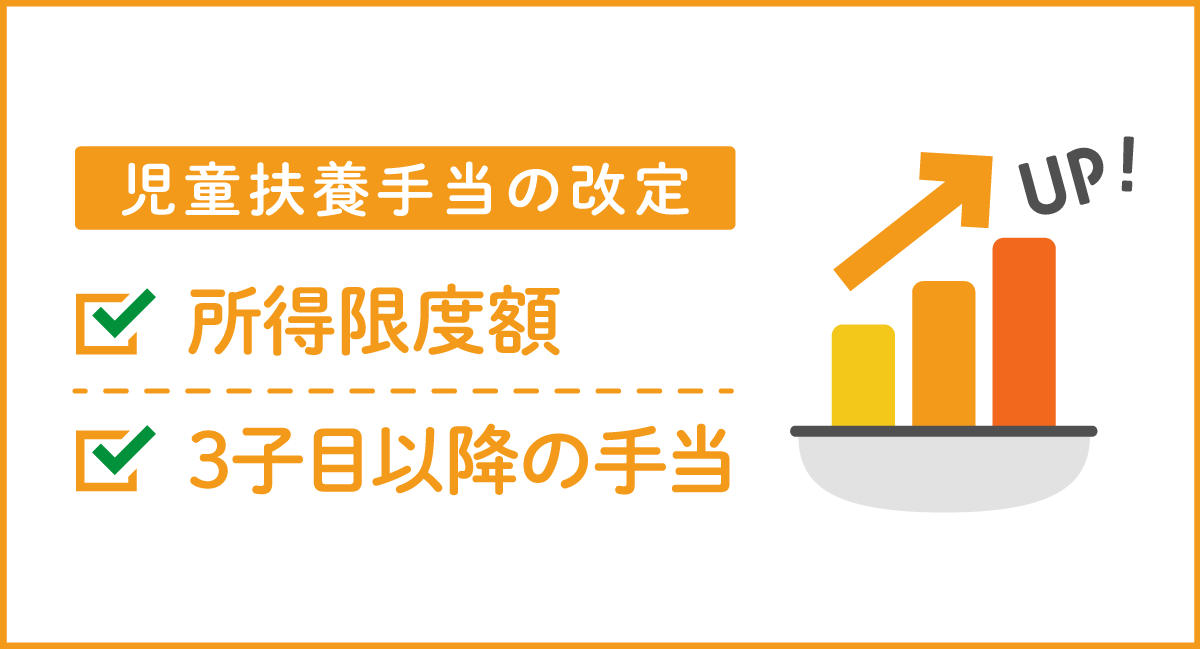 児童扶養手当の改定