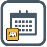 区画カレンダー