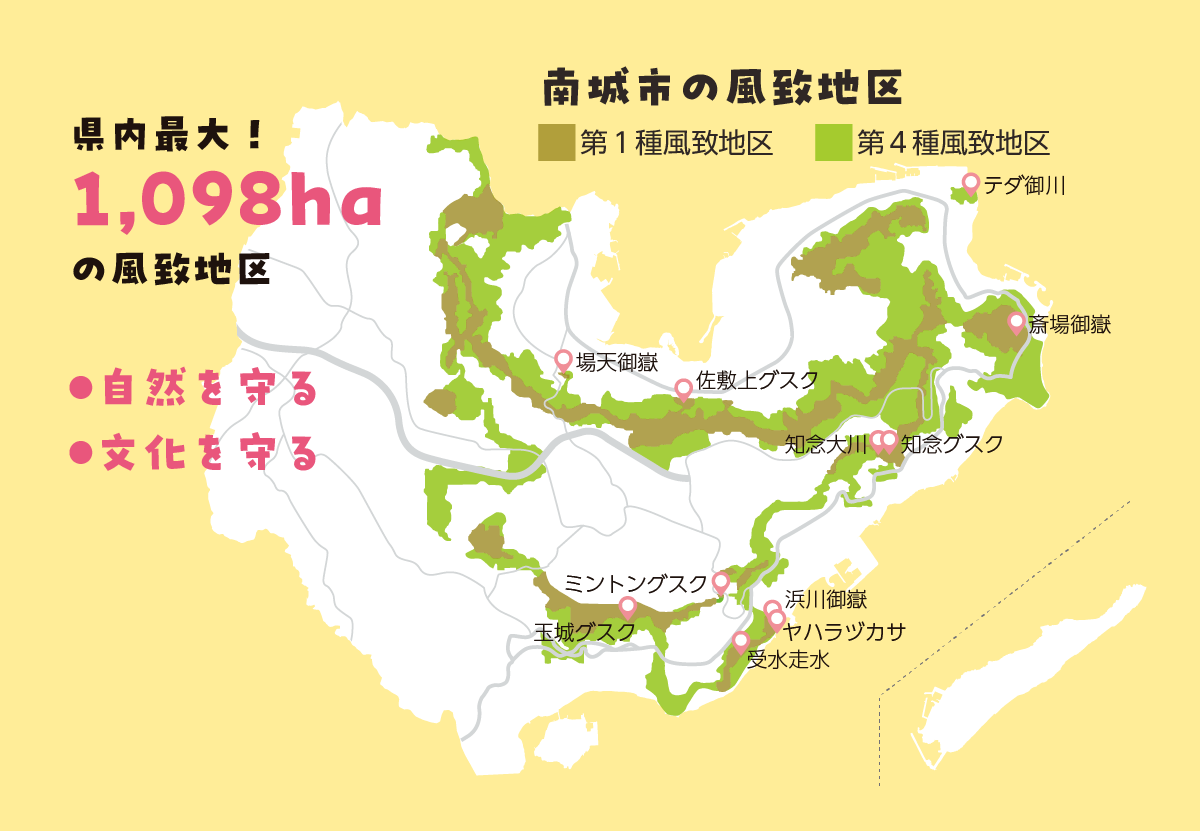 南城市の風致地区