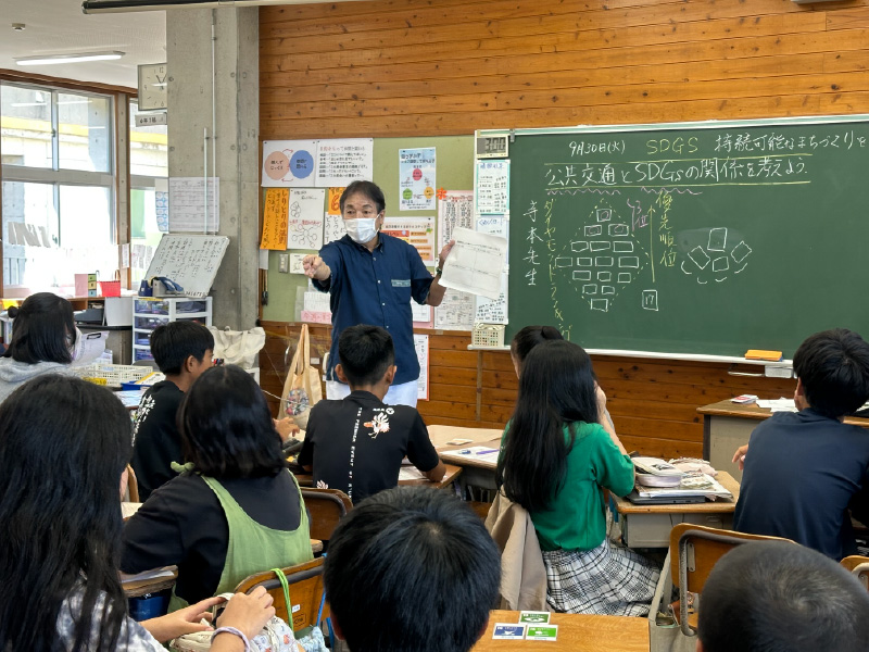 寺本氏の授業の様子