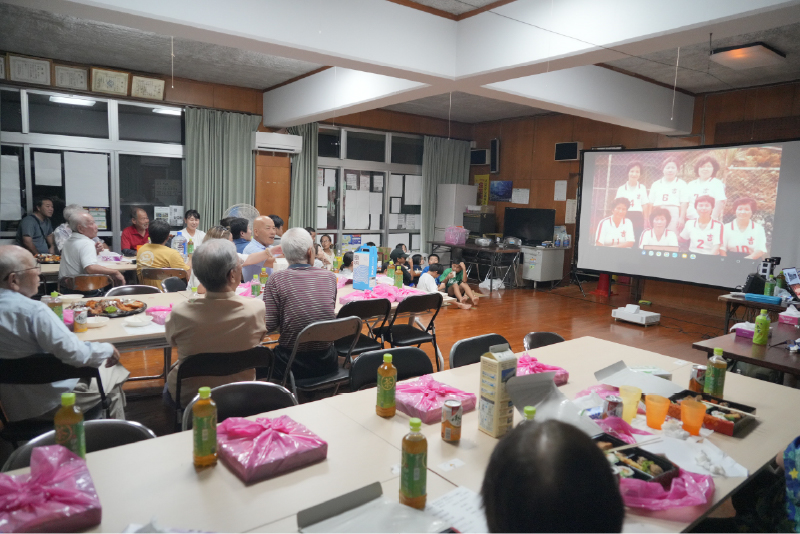 トークイベントの様子(2024年:吉富)