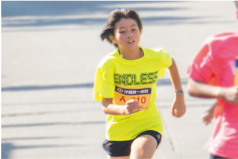 3km女子優勝 岩渕 瑠夏