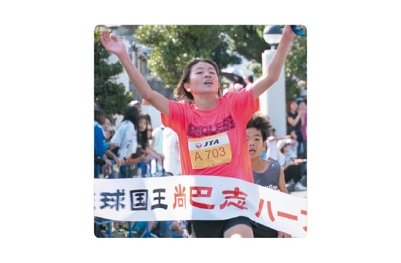 3km女子優勝