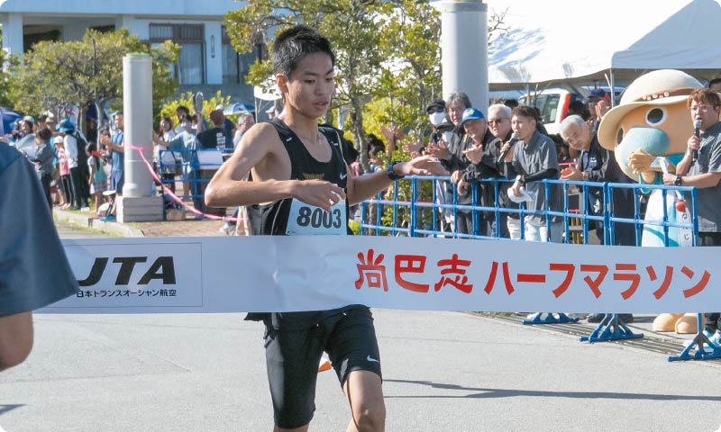 3km男子優勝  桃原 昂煌