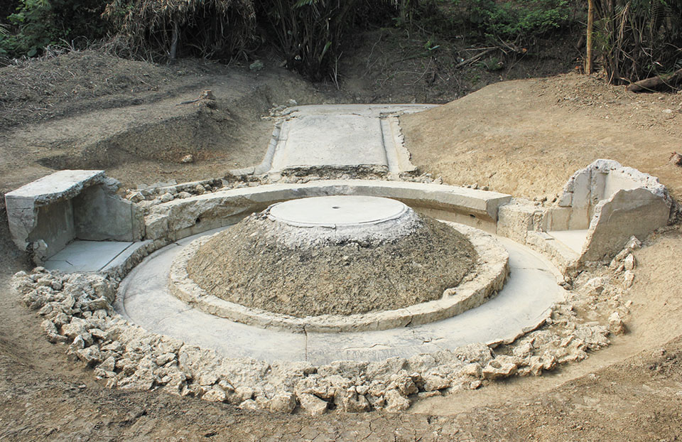 ウローカーの砲台跡