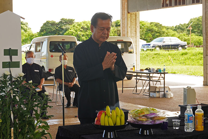 南城市戦没者慰霊祭（2022/06/22）