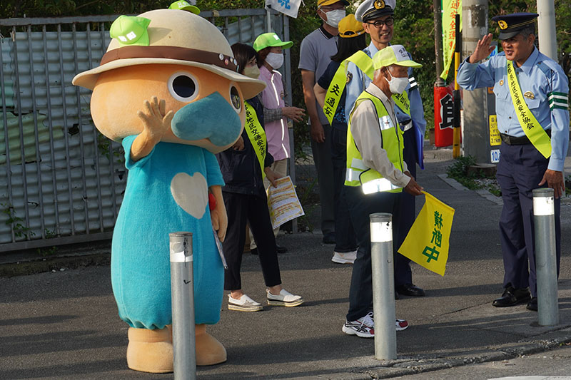 4年ぶりに開催 「ゆでタマゴ作戦」で連休の安全運転を呼びかけ（2023/04/28）