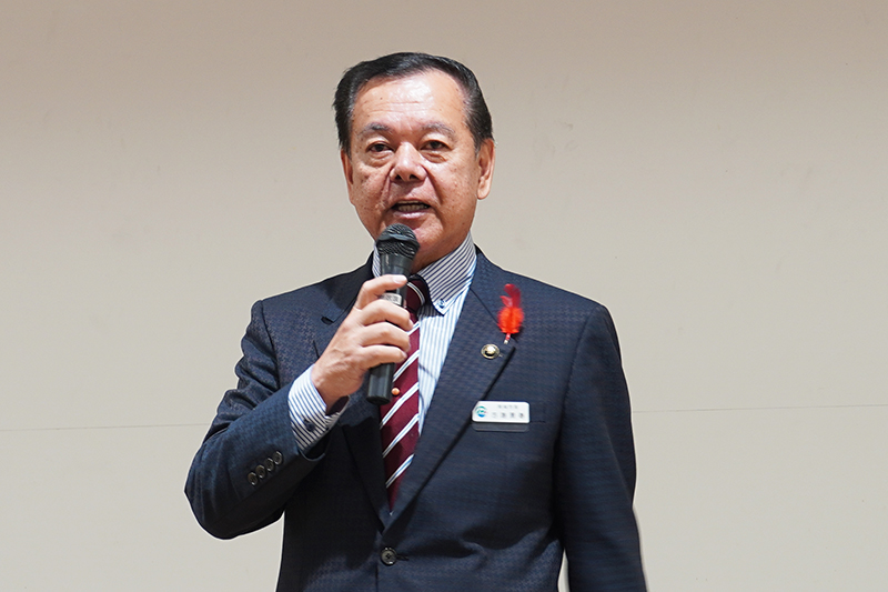 令和6年 仕事納め式。市長が職員へ訓示（2024/12/27）