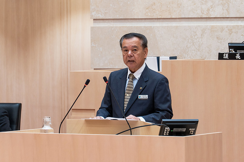 令和7年度 南城市施政方針を表明（2025/02/25）