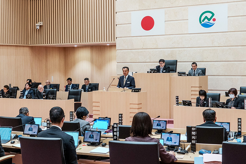 令和7年度 南城市施政方針を表明（2025/02/25）