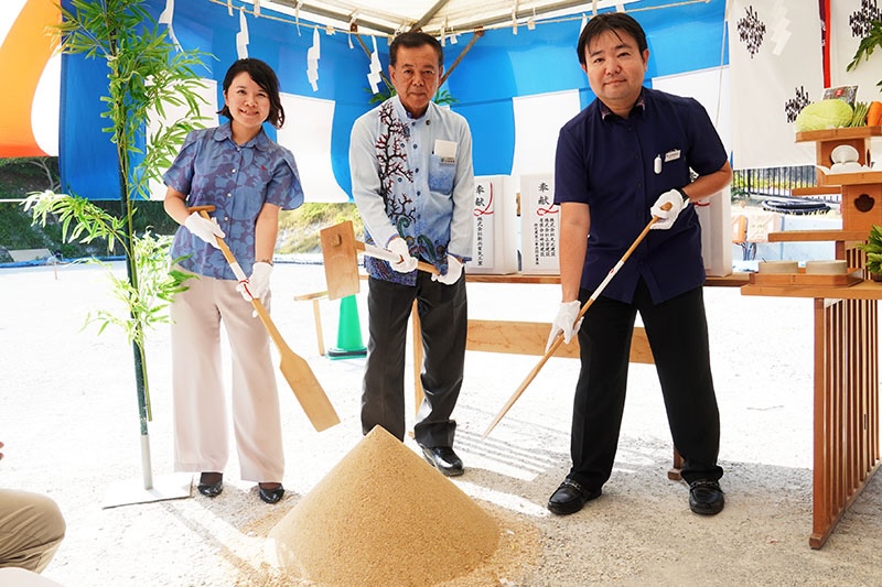 南城市歴史文化発信拠点収蔵庫施設 新築工事 安全祈願祭（2025/10/10）