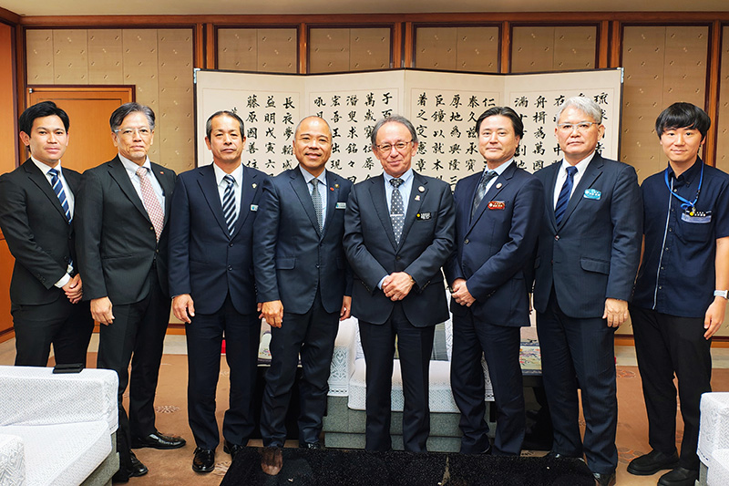 県知事を表敬訪問 南城市の重要課題を意見交換（2026/02/09）