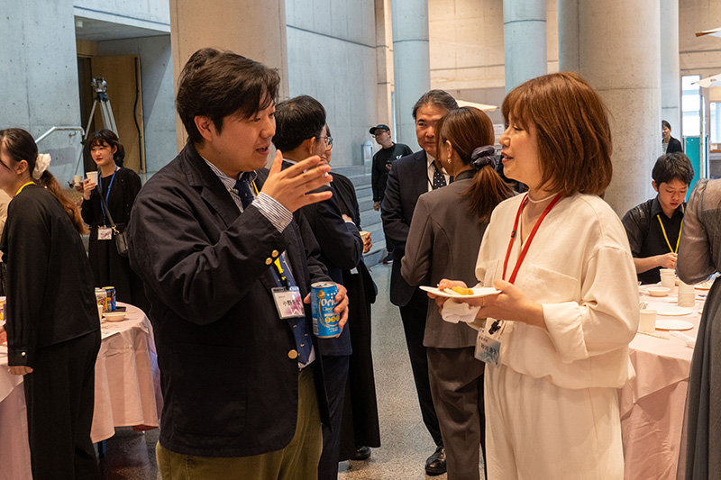 「レセプション」でオーディション出場者を激励（2026/03/20）