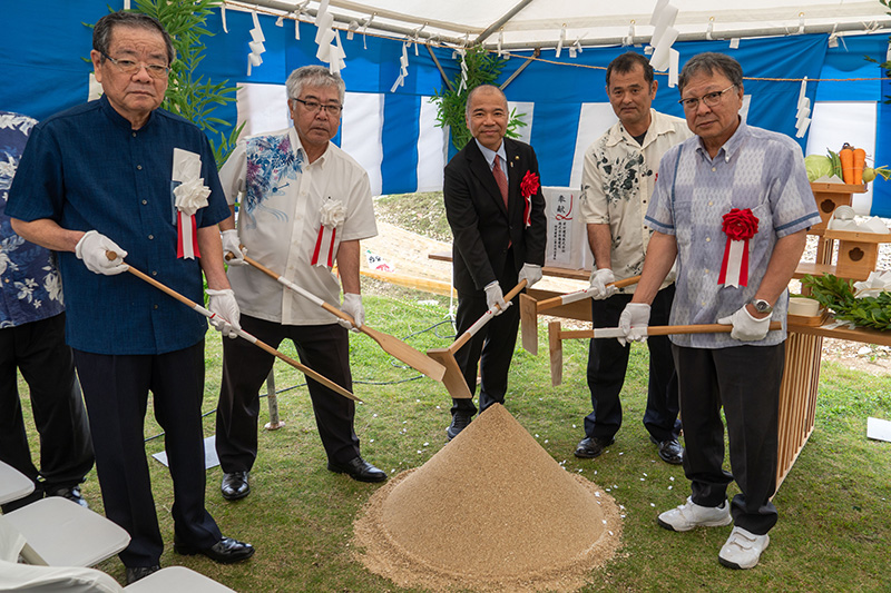 船越ムラヤー改築工事安全祈願祭（2026/04/09）