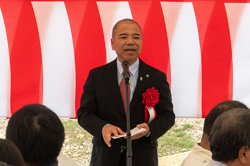 船越ムラヤー改築工事安全祈願祭（2026/04/09）