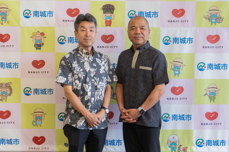 台長と市長