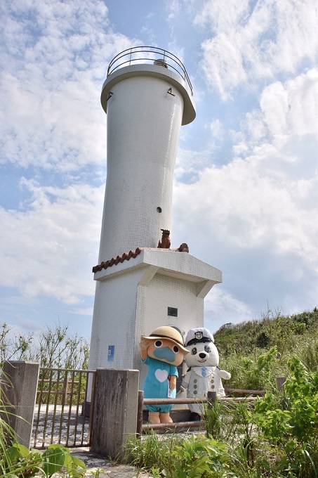 海を照らして150年。知名埼灯台でなんじぃ＆うみまるくんが『灯台記念日 』をPR