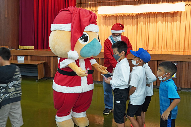 放課後子ども教室・ゆかるっ子学童 合同クリスマス会（2021/12/24）