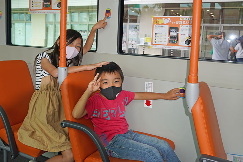 Nバス娘が乗り方を教える「Nバス車内見学」開催（2021/10/23）