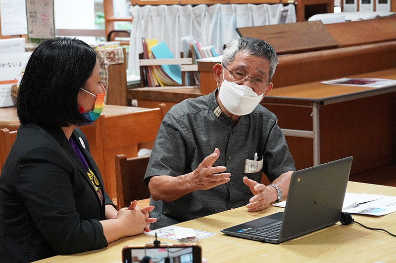 知念小で平和学習会 〜やんばる疎開について〜（2022/06/07）