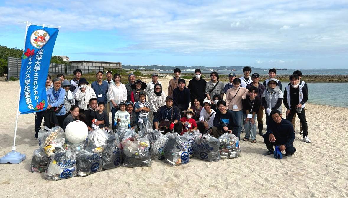 南城市健康づくり推進員連絡協議会が津波古区とタッグ。天の浜でビーチクリーン（2023/02/19）