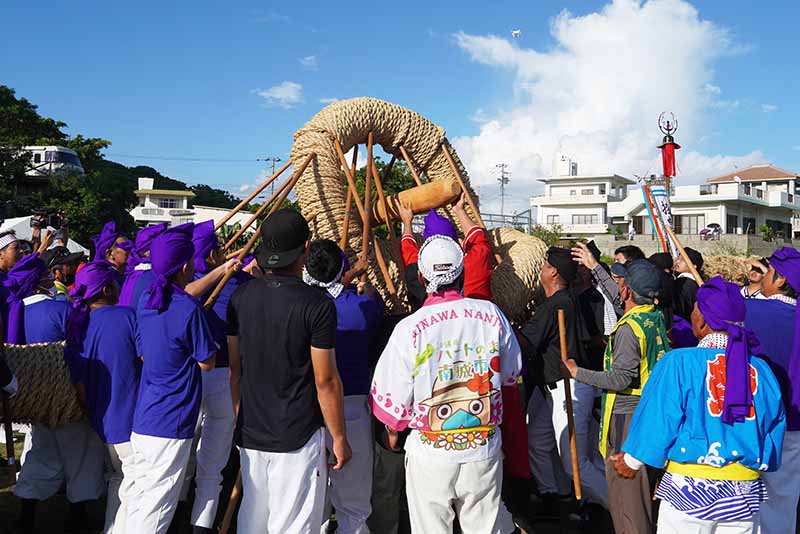 5年に1度の熱戦『知念区大綱曳き』（2023/09/24）