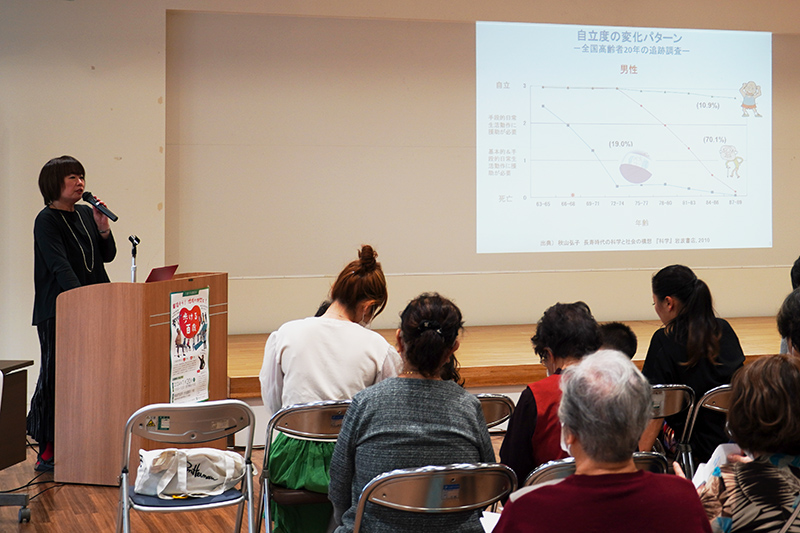 介護予防講演会「住民が主役の地域づくり〜目指そう！地域の仲間と！歩ける100歳〜」（2024/01/20）