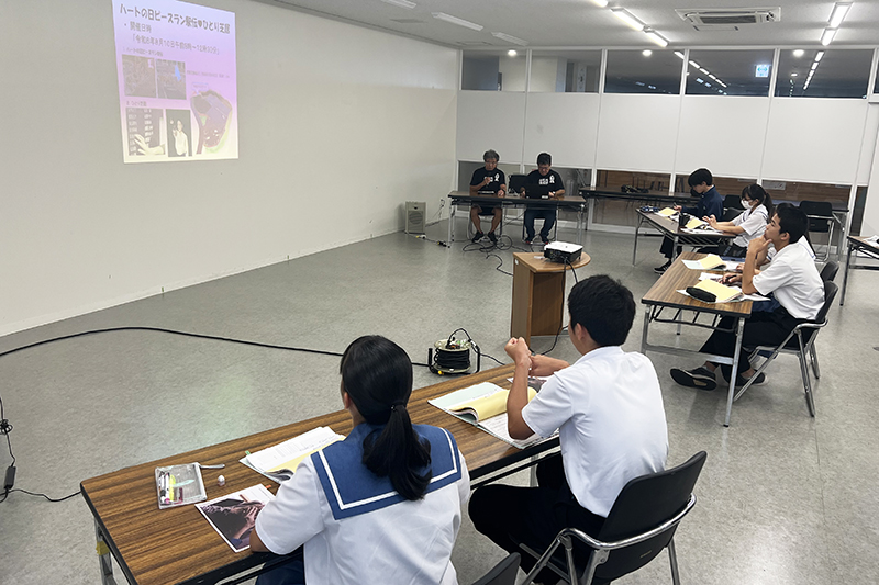 中学生の視点で審査。上がり太陽プランプレゼンテーション(2024/5/18)