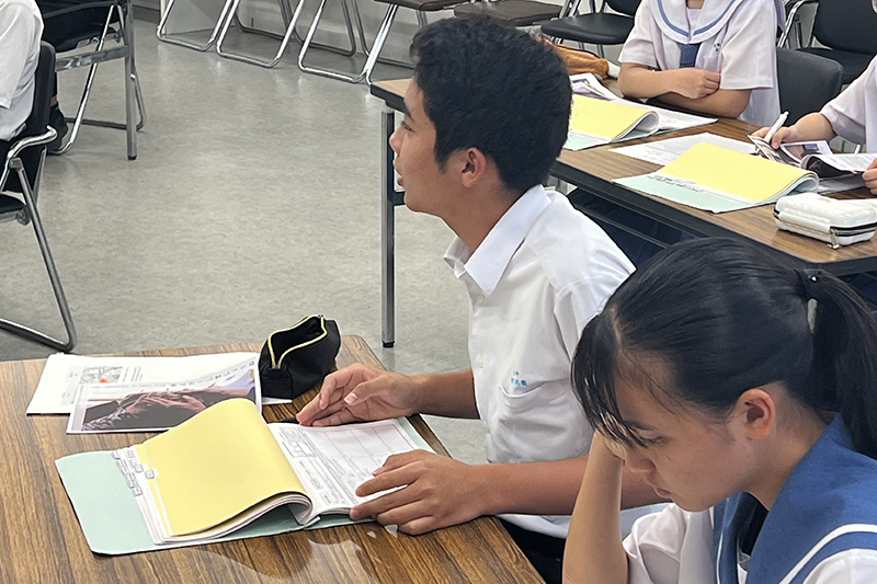 中学生の視点で審査。上がり太陽プランプレゼンテーション(2024/5/18)
