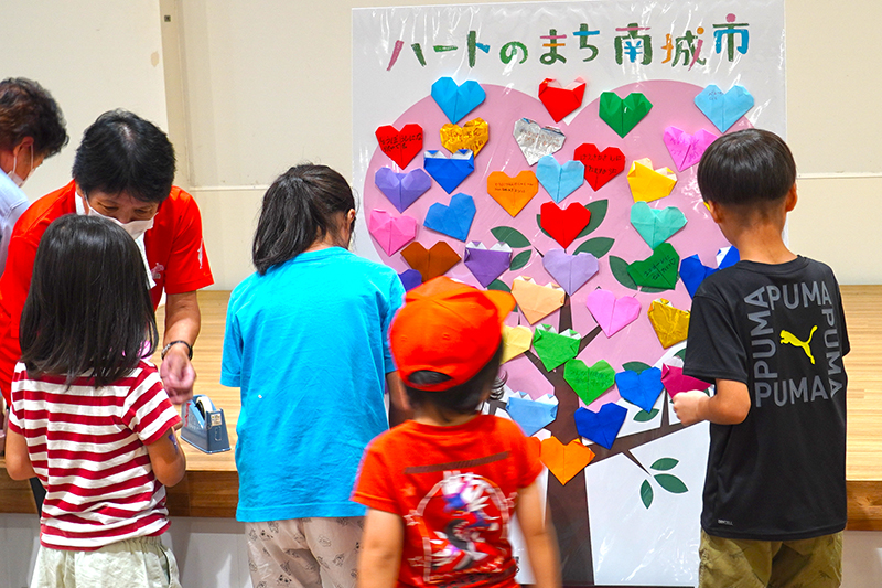 ハートの日フェスタ♡ ハートツリーにメッセージ（2024/08/10）