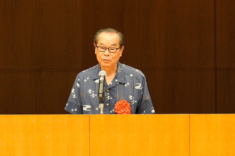 余興鑑賞で笑顔ひろがる「南城市敬老会」（2024/09/26）