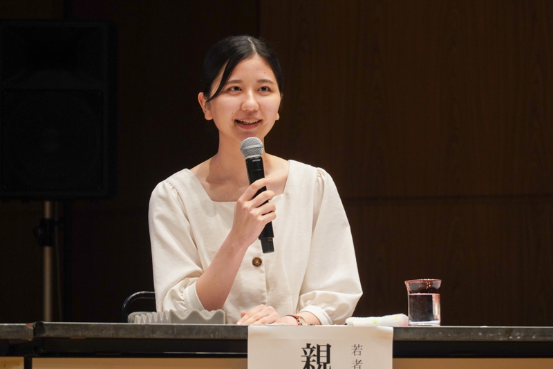 親川 由実 氏（南城の未来を担う若者）