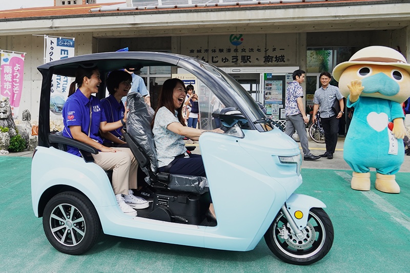 観光協会に移動型アクティビティ「電動トゥクトゥク」を設置。18日からレンタル開始（2024/11/12）