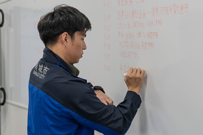 南城市総合防災訓練を実施（2025/01/26）