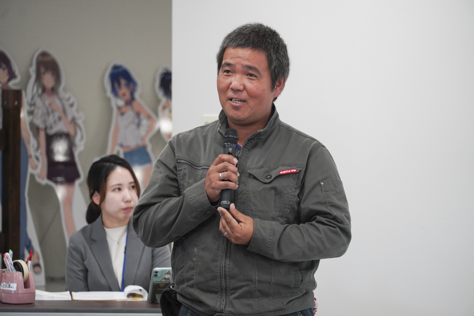 合同会社宮平農園代表 宮平翼氏