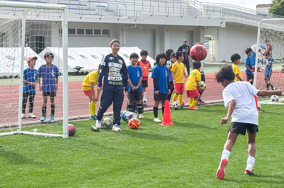 SDGsを学ぶ 街クリーンサッカー教室 in 南城