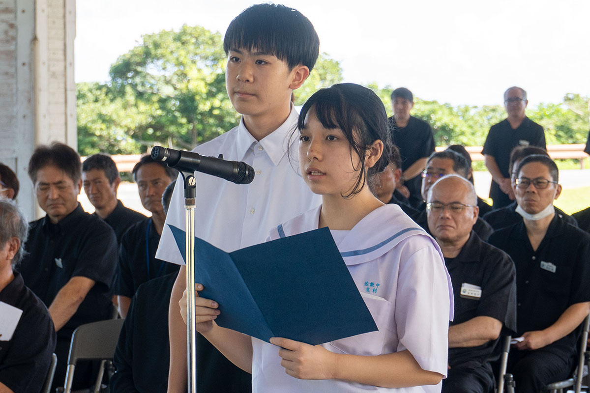 南城市戦没者慰霊祭 戦後80年 鎮魂の祈り（2025/06/20）