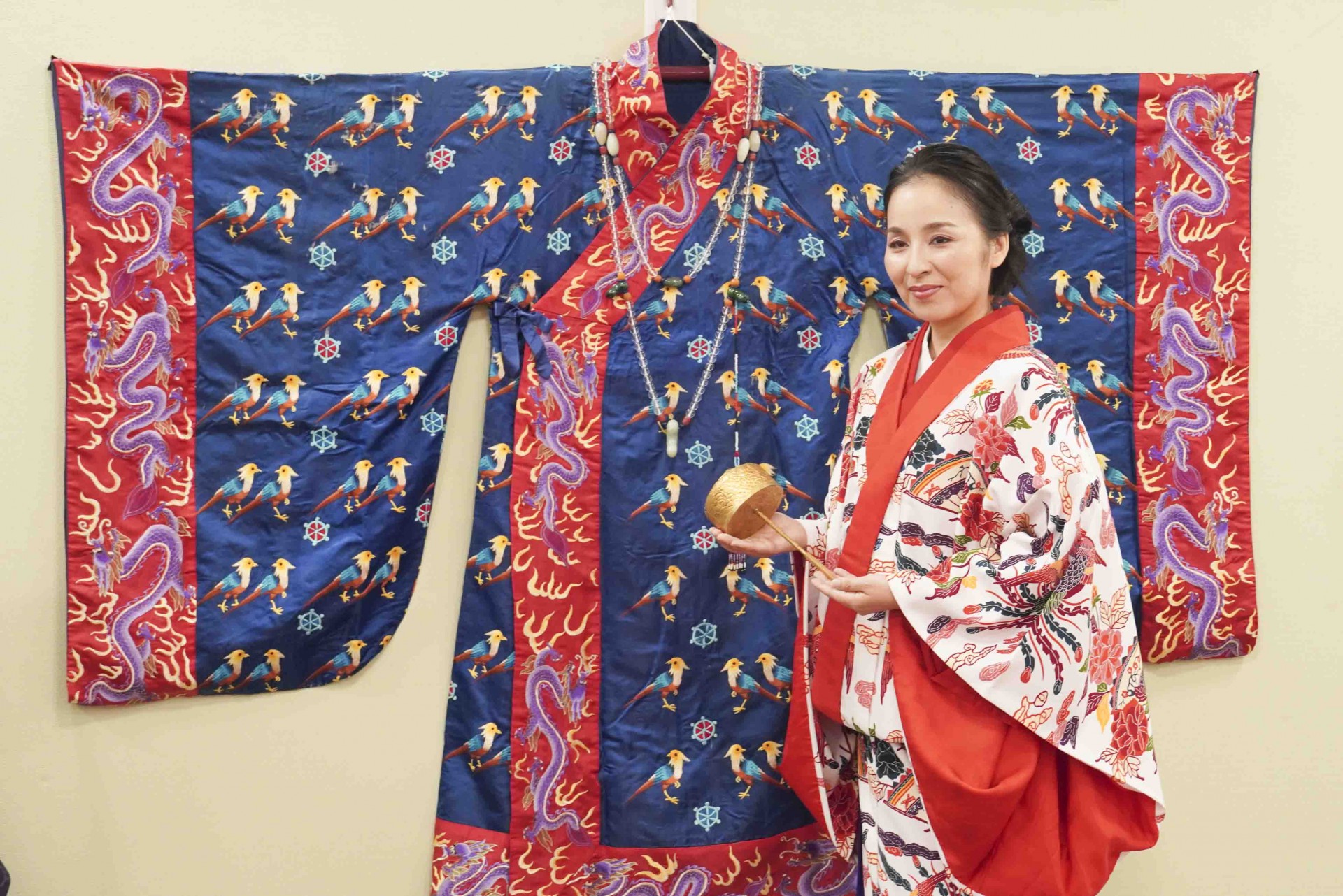 聞得大君役に選ばれた西村綾織さん