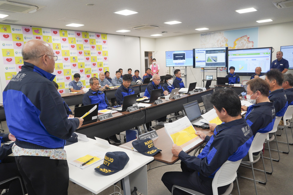 令和7年度 南城市総合防災訓練