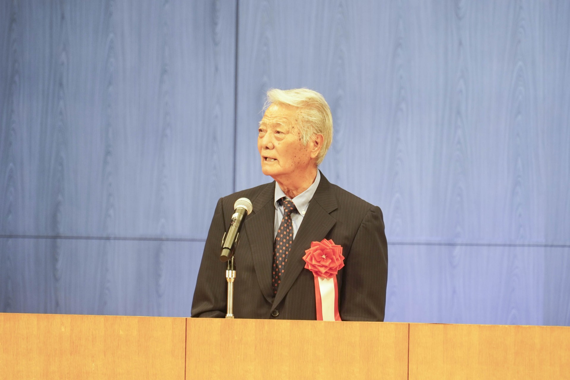 市老人クラブ連合会の當山全章会長