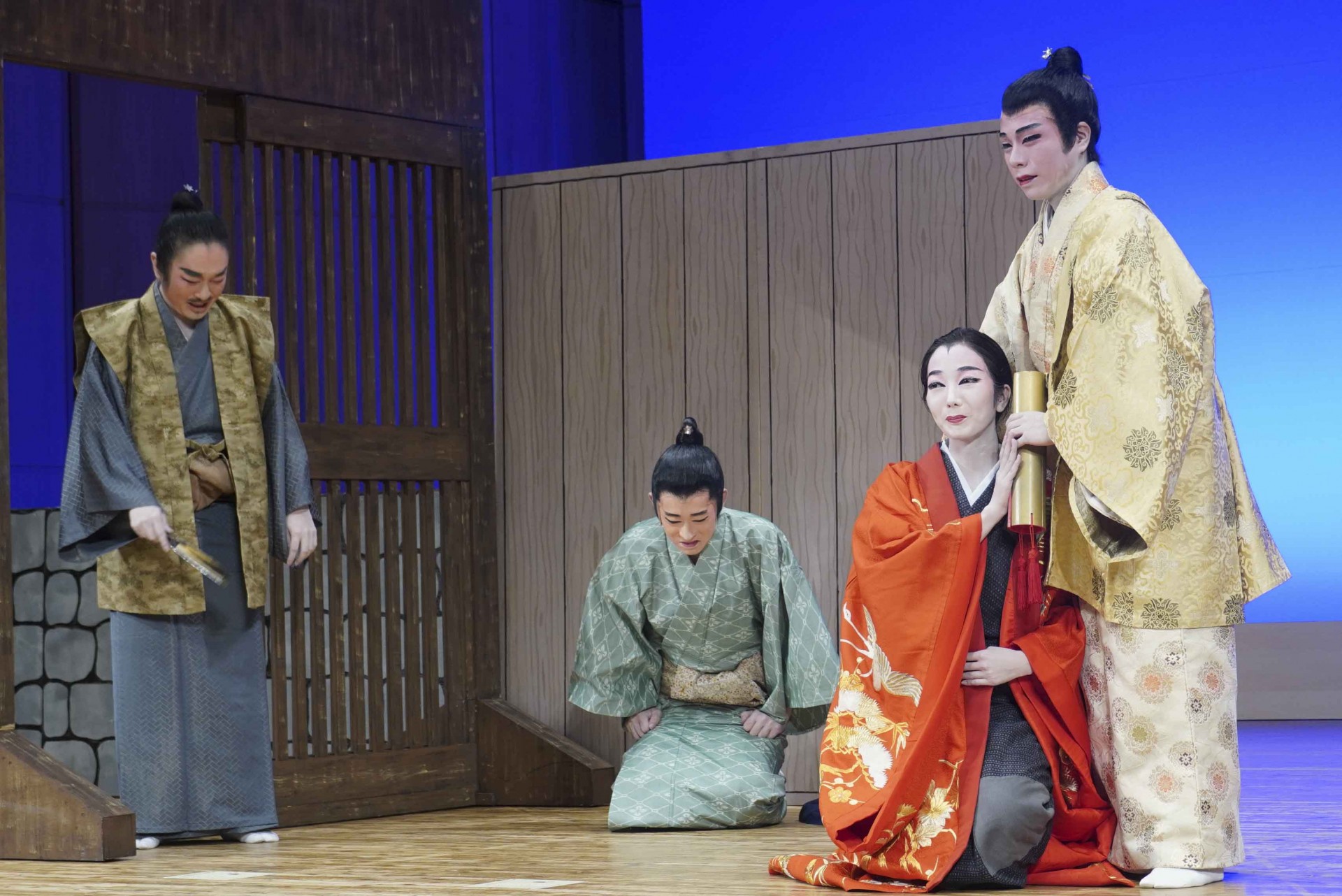 沖縄芝居研究会による舞踊劇「割符（わいふ）」の上演