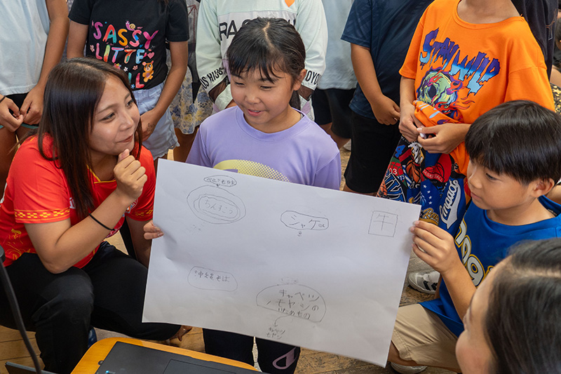 アルビレックス新潟レディースが児童とオンラインで給食メニューを考案（2025/10/31）