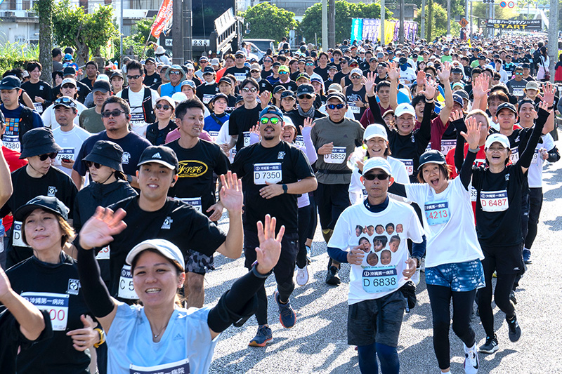 ハーフ女子で3連覇を達成「第22回 琉球国王尚巴志ハーフマラソンin南城市大会」（2025/11/02）