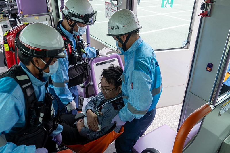 Nバスでのバスジャック対応訓練を実施（2025/11/19）