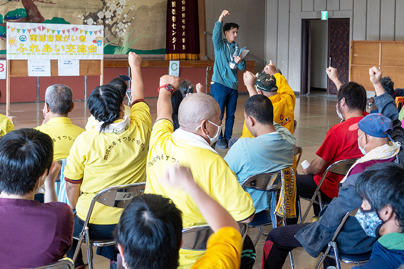 ボッチャで広がる笑顔と絆「南城市障がい者ふれあい交流会」（2025/11/20）