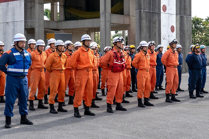 救助技術の向上と連携強化を目指して　島尻消防救助合同訓練を実施（2025/11/26）