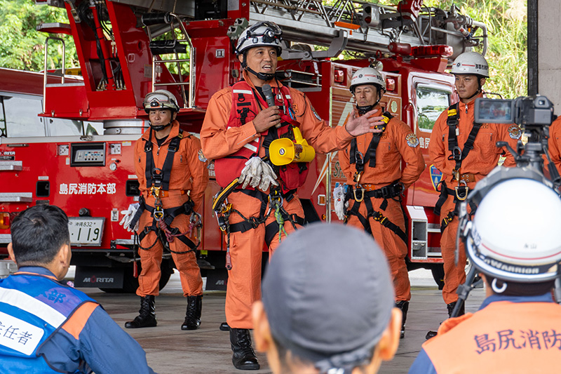 救助技術の向上と連携強化を目指して　島尻消防救助合同訓練を実施（2025/11/26）