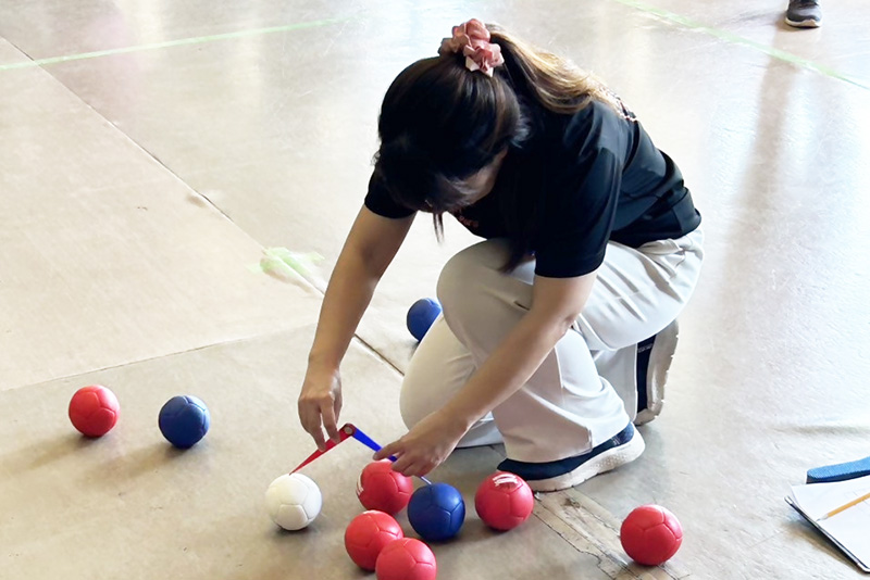 ボッチャで広がる笑顔と絆「南城市障がい者ふれあい交流会」（2025/11/20）