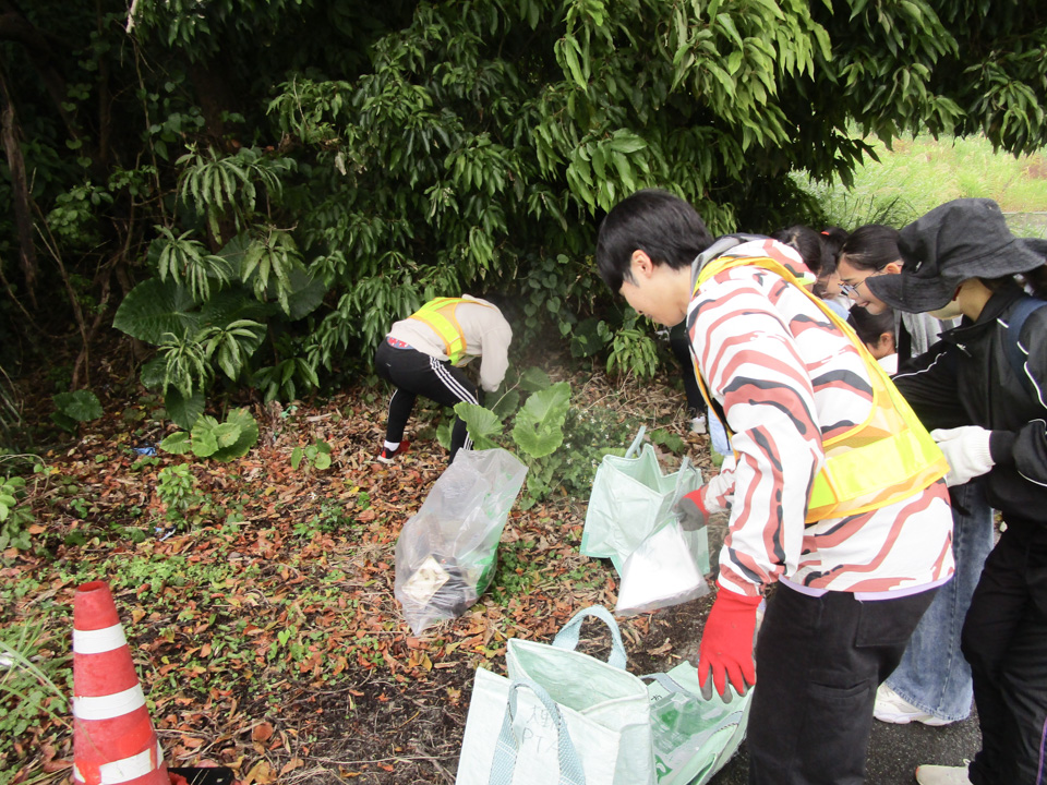 大里南小学校による「まちピカ大作戦！」も同時開催